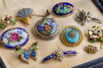 Vintage Enamel Brooches Worth Collecting: How to Identify Valuable Cloisonné, Guilloché, and Other Rare Pieces