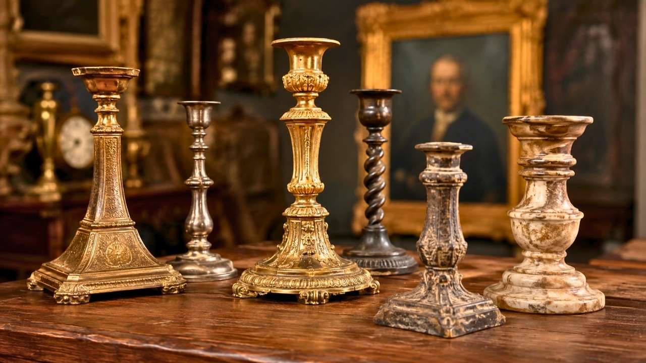 Antique Candlesticks Worth Money: The Most Valuable Styles and Makers to Look For