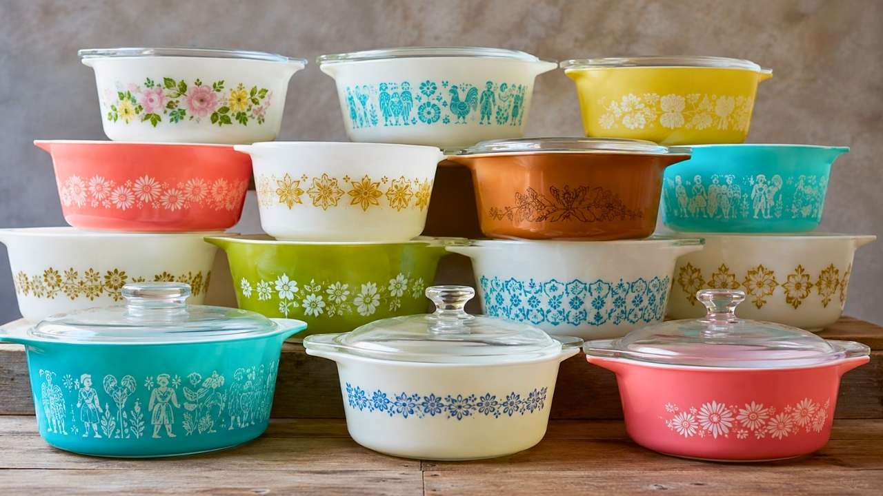 15 Most Valuable Vintage Pyrex Dishes with Unique Patterns and Colors Worth Big Money