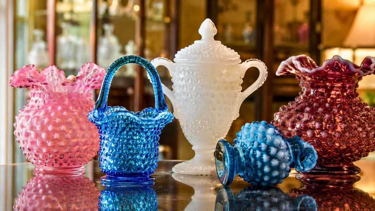 Hobnail Glass Value Guide: Famous Makers, Rare Colors, and Most Valuable Collectible Pieces
