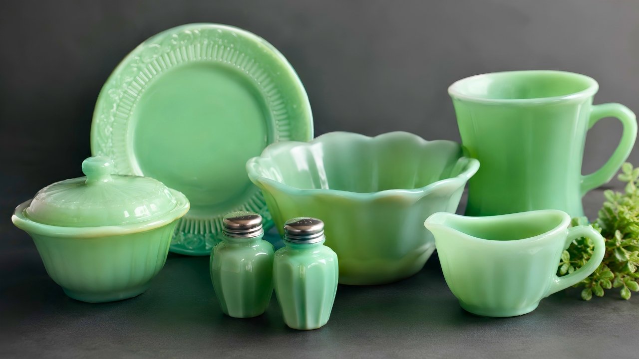 Milky Green Jadeite Glassware: How to Identify Valuable Collectible Pieces in the USA