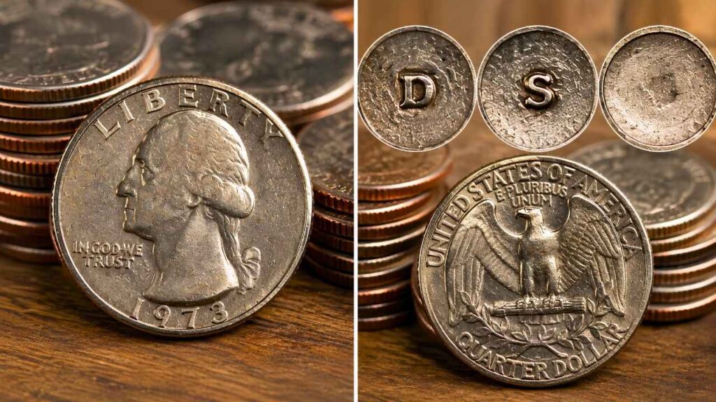 1973 Washington Quarter Value Guide: D, S, and No Mint Mark Coins Worth Money Plus Rare Error Values